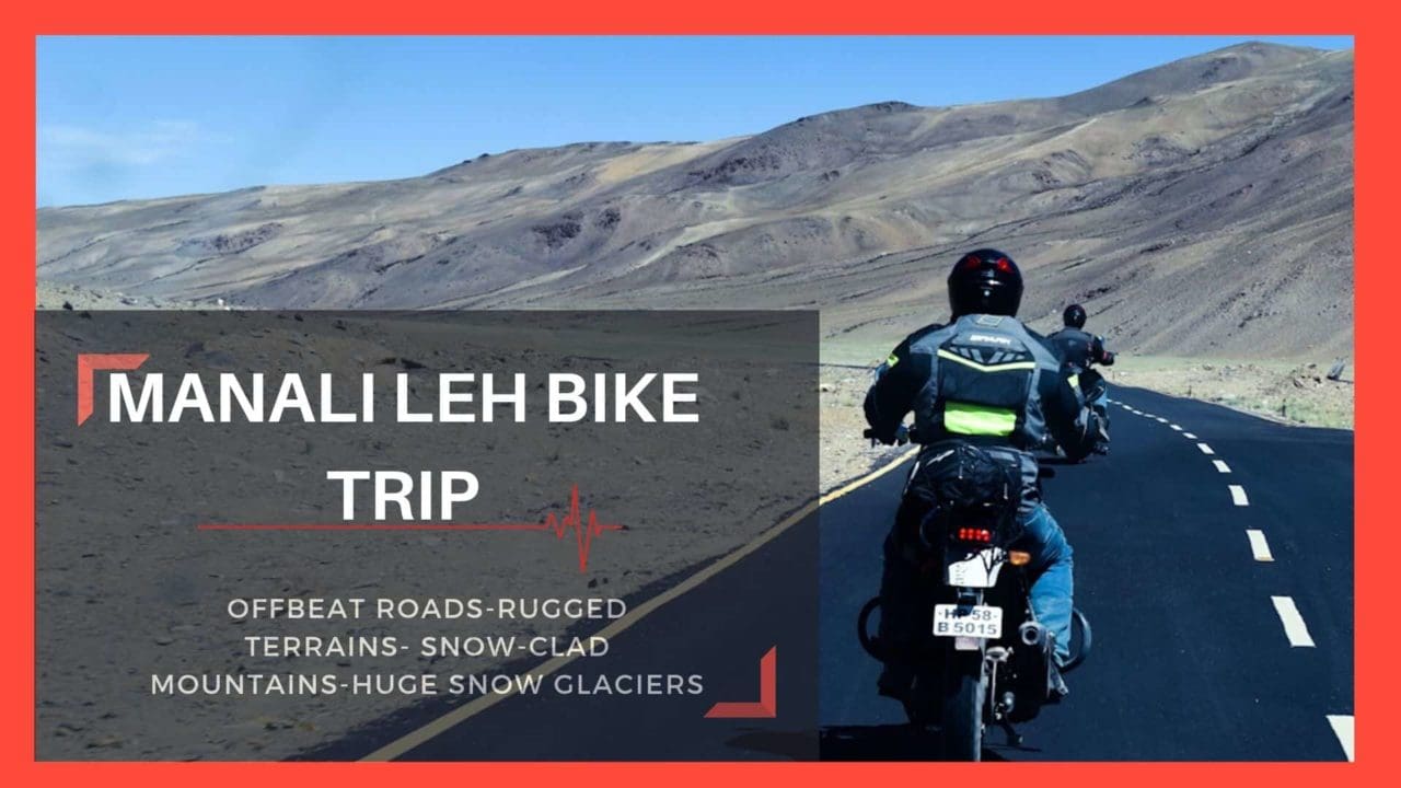 manali leh bike tip