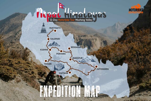 Nepal Expeditions Map